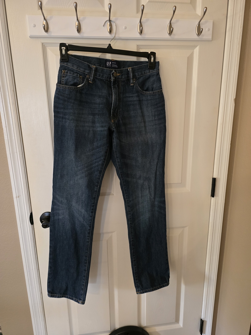 GAP Men's Indigo Straight-Leg Jeans